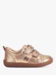 Start-Rite Kids' Maze Leather Pre-Walker Trainers, Rose Gold, Rose Gold Leather