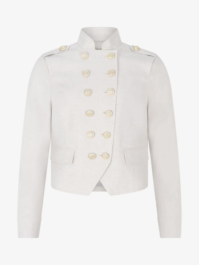 Military jacket hot sale with epaulettes