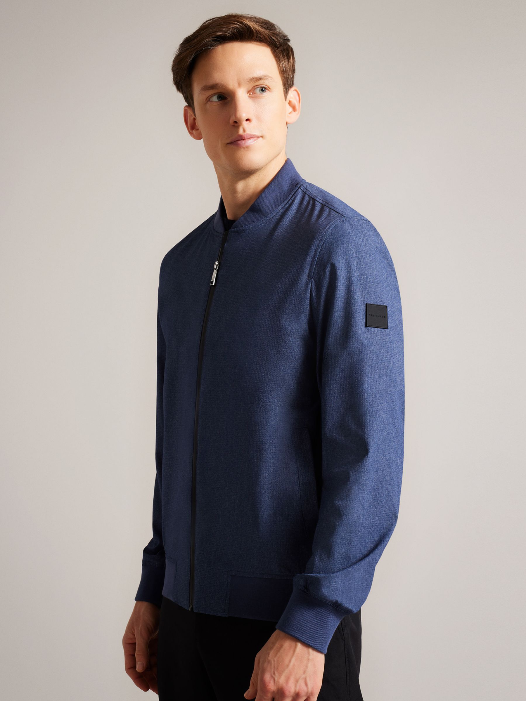 Ted baker grey bomber on sale jacket