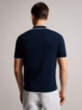Ted Baker Stortfo Knit Polo Top, Navy