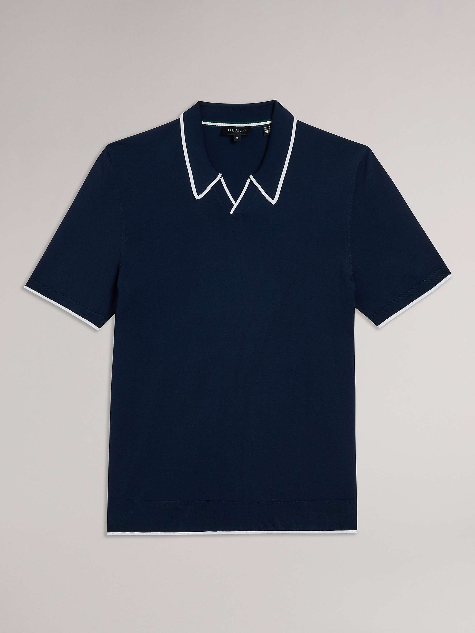 Buy Ted Baker Stortfo Knit Polo Top Online at johnlewis.com