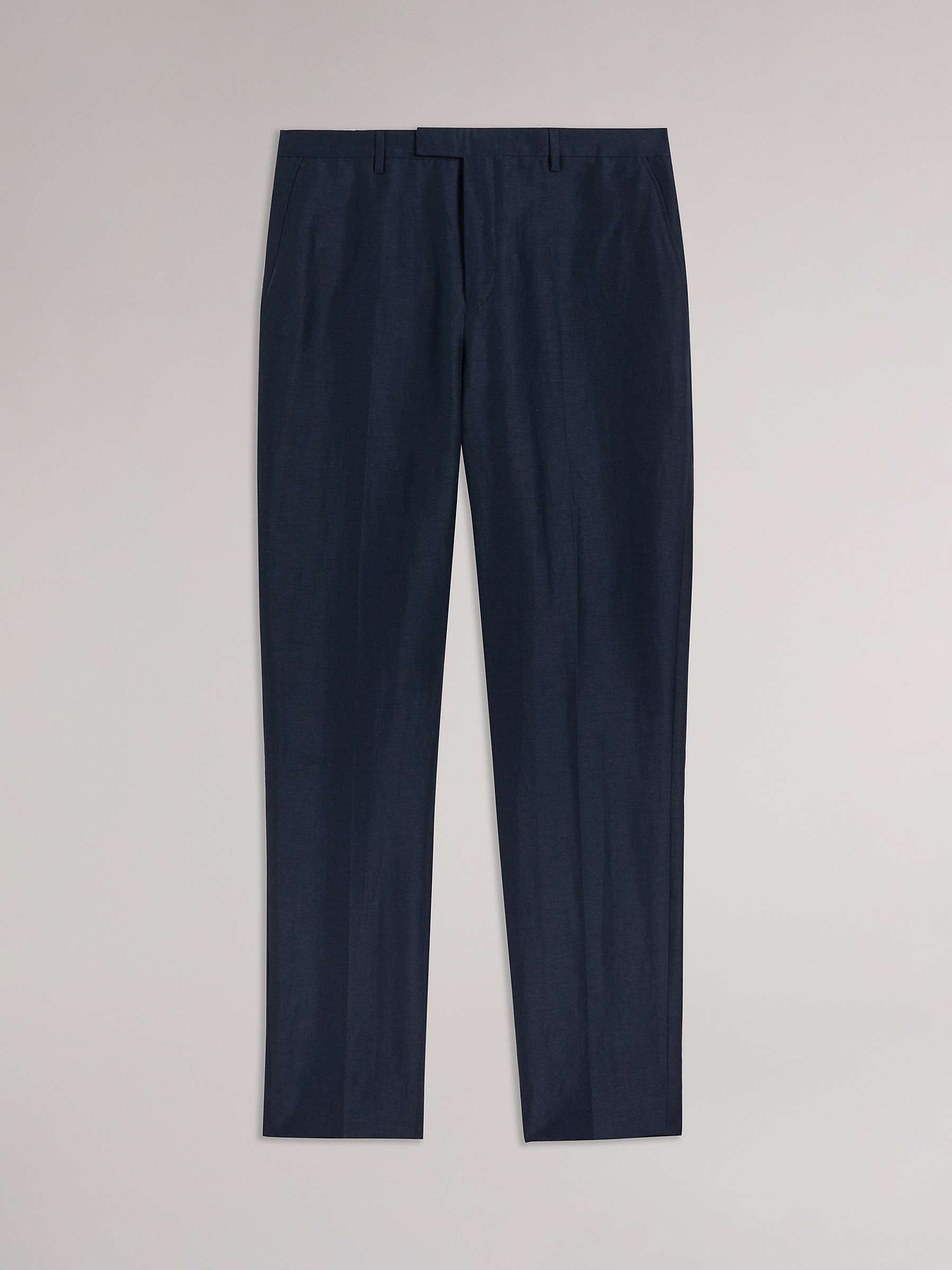 Buy Ted Baker Lancet Slim Fit Wool Linen Trousers Online at johnlewis.com