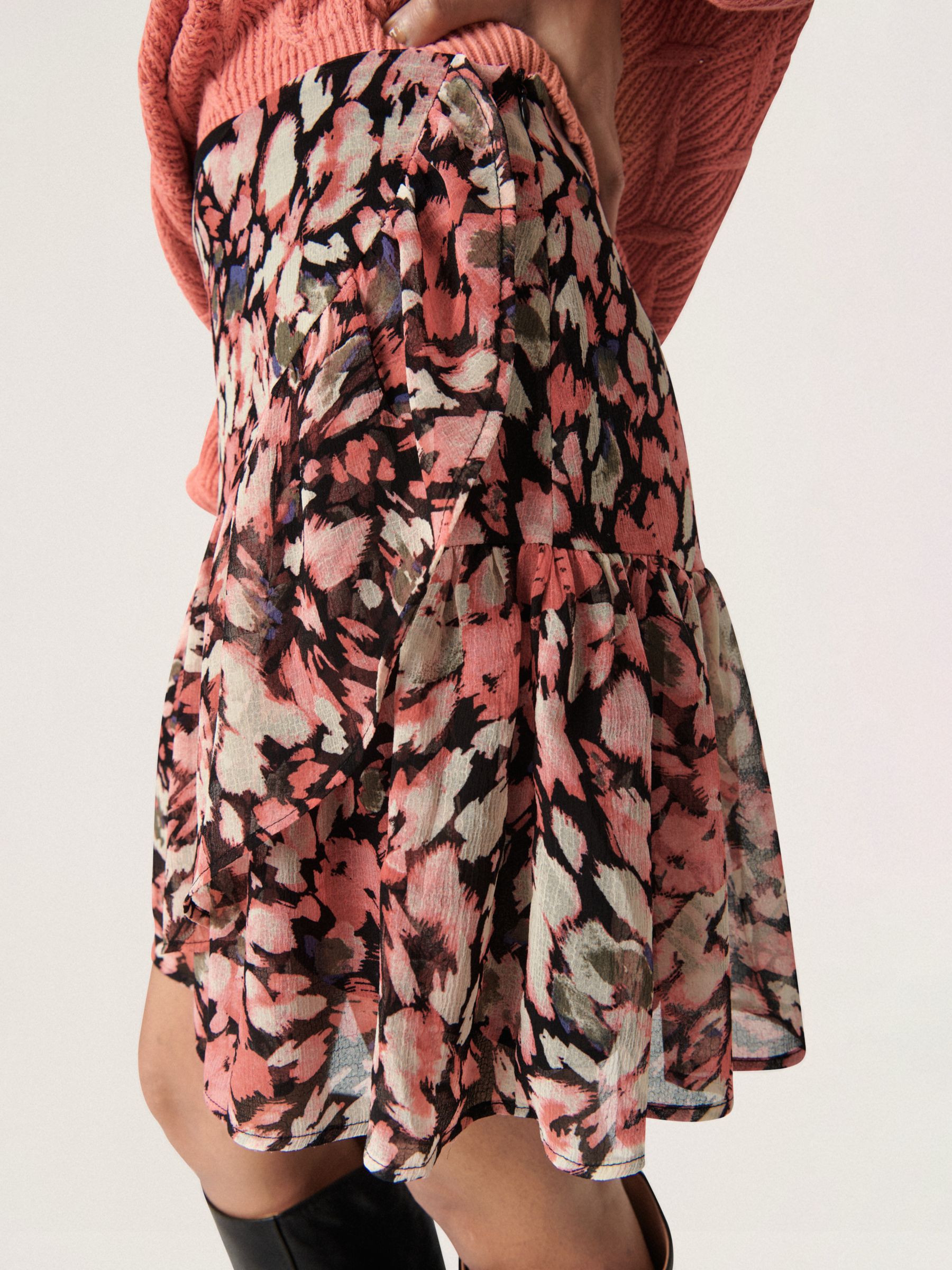 Buy Soaked In Luxury Luciana Mini Skirt, Faded Rose Online at johnlewis.com