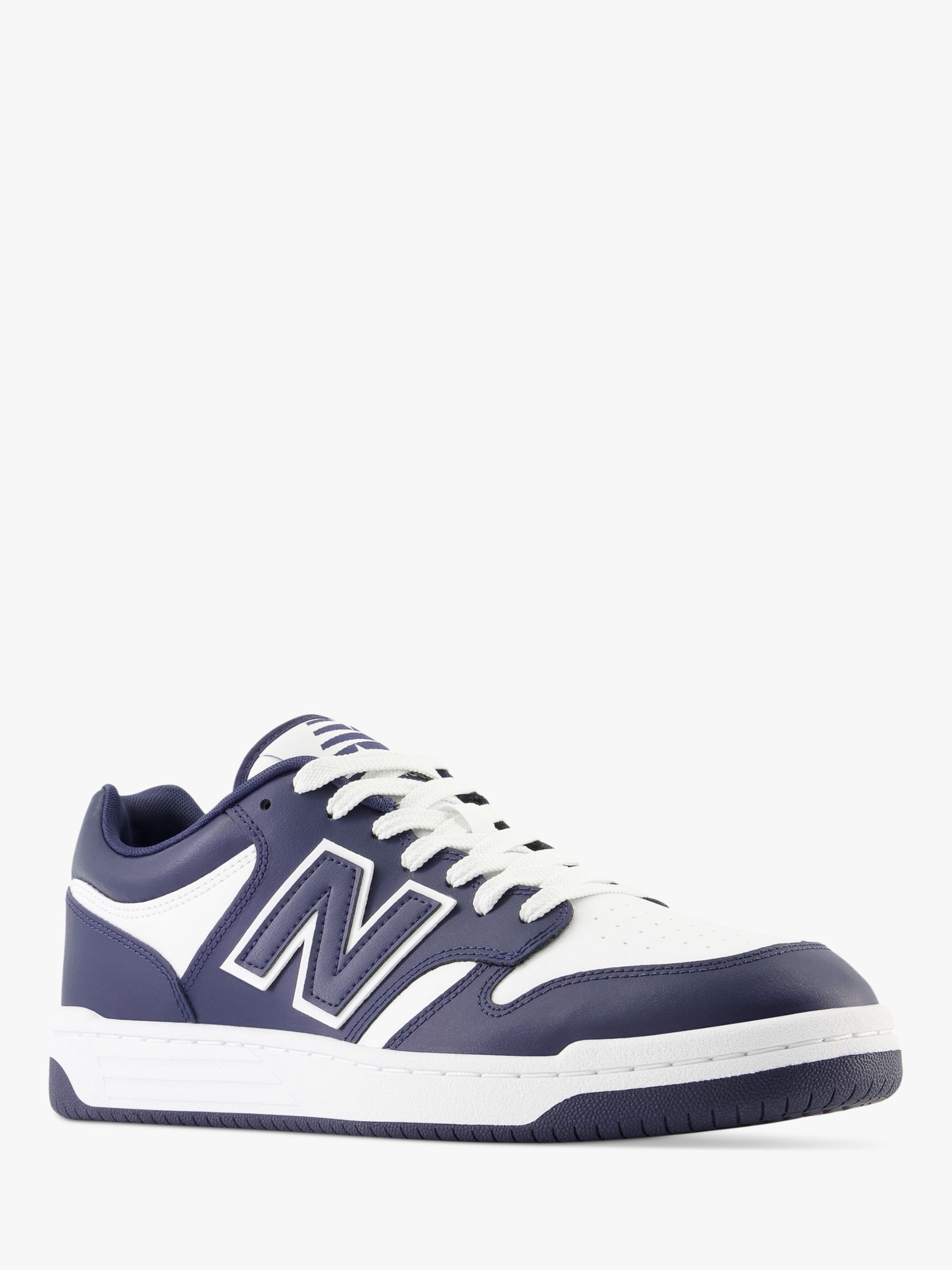 Buy New Balance 480 Lace Up Trainers, Marine Blue Online at johnlewis.com