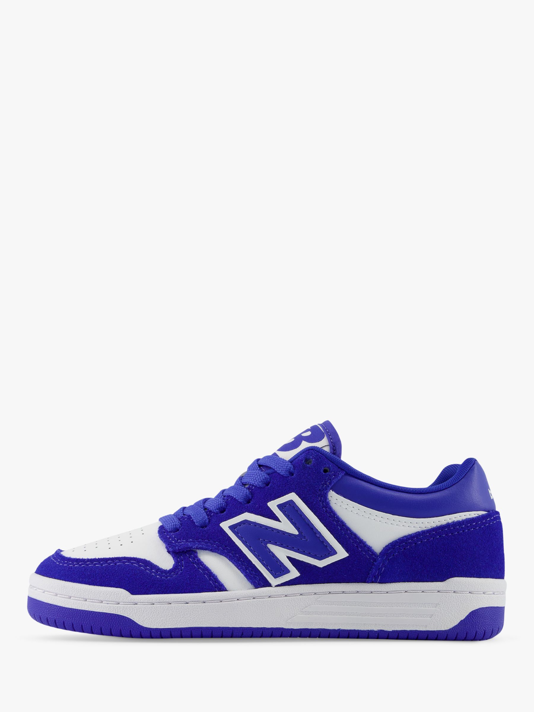 New Balance 480 Shoes - White/Marine Blue