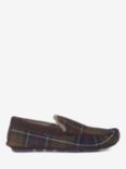 Barbour Monty Tartan Slippers, Green/Multi