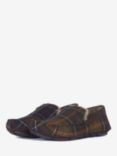 Barbour Monty Tartan Slippers, Green/Multi