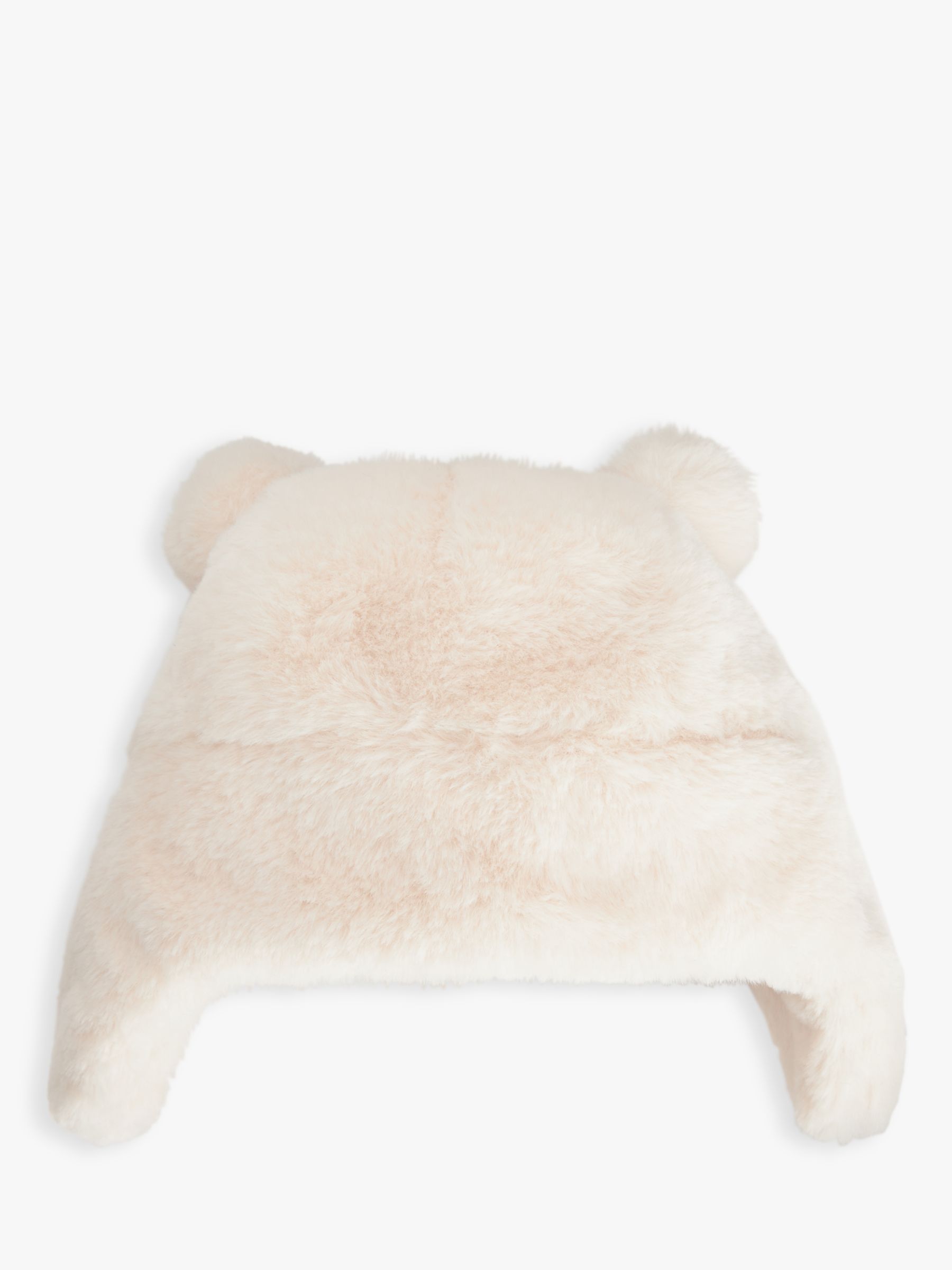 John Lewis Kids' Funny Face Trapper Hat, Green at John Lewis & Partners