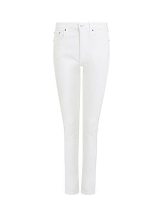 French Connection Rebound Skinny Jeans, White, 12