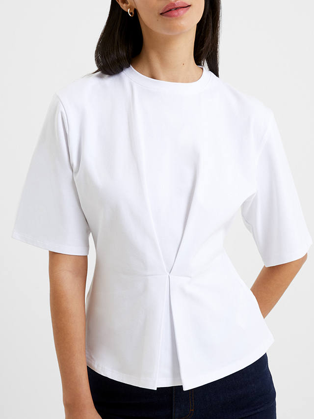 French Connection Pearl Top, Linen White