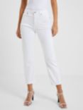 French Connection Conscious Stretch Cropped Jeans, White