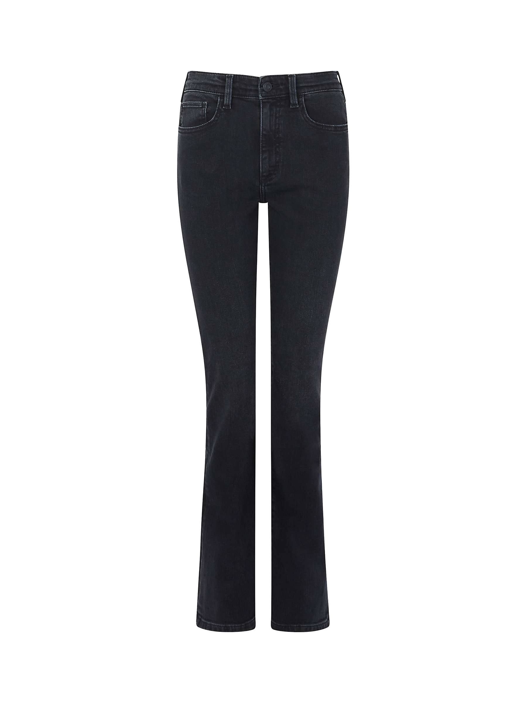 Buy French Connection Stretch Demi Jeans, Black Online at johnlewis.com