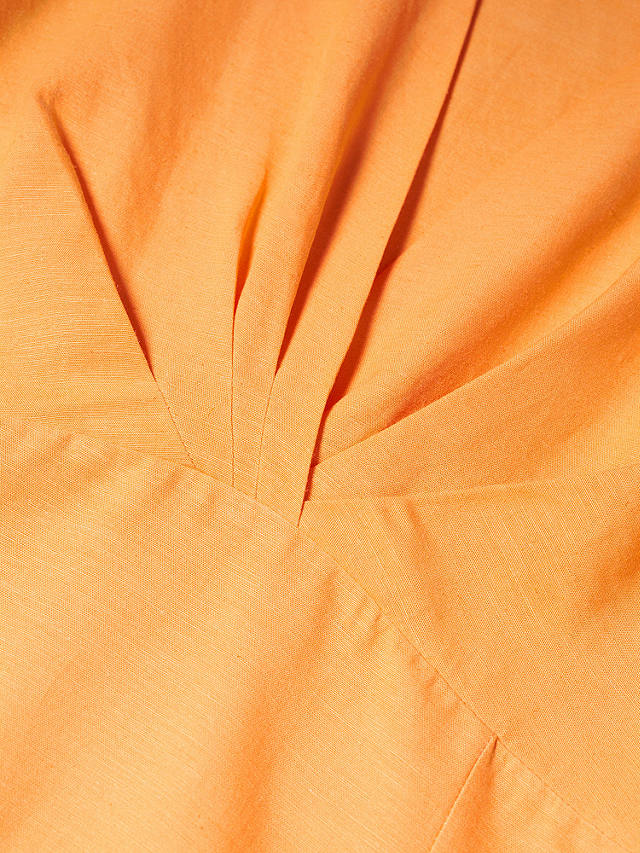 Mango Nati-H Mini Dress, Pastel Orange