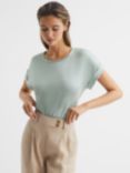 Reiss Helen Silk Front Top