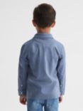 Reiss Kids' Hendon Shirt, Airforce Blue