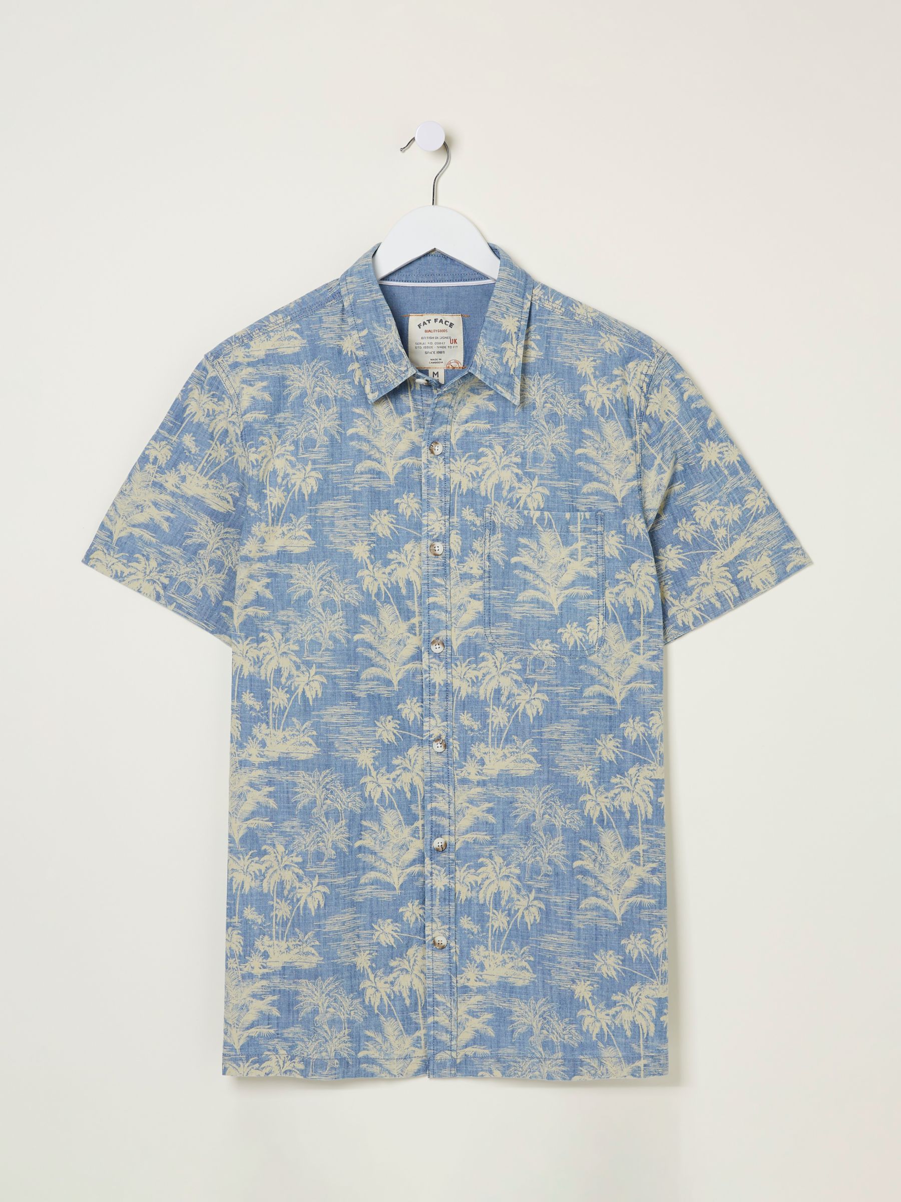 Destination Hawaii Blue - Hawaiian Shirt Shop UK