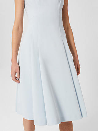 Hobbs Whilemina Plain Dress, Pale Blue