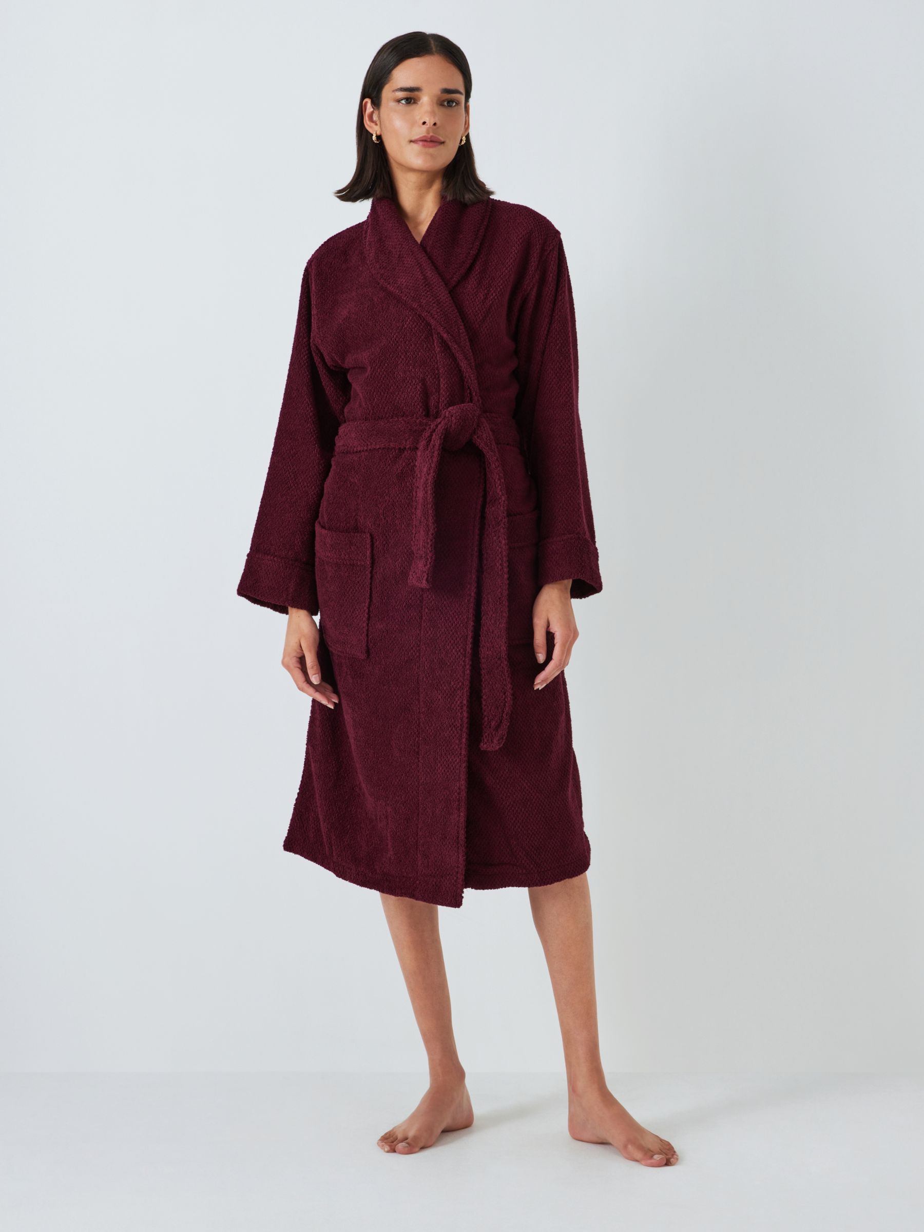 Women Silky Comfy Quarter Sleeve Knee-length robe/gown Nightwear
