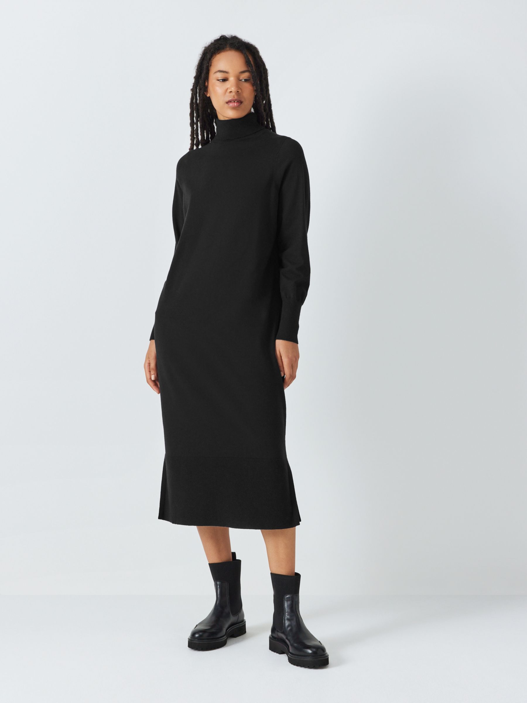Louis Vuitton Womens Wool Blouse Top Shirt Midi Dress Tunic Gray Bodycon  Pencil