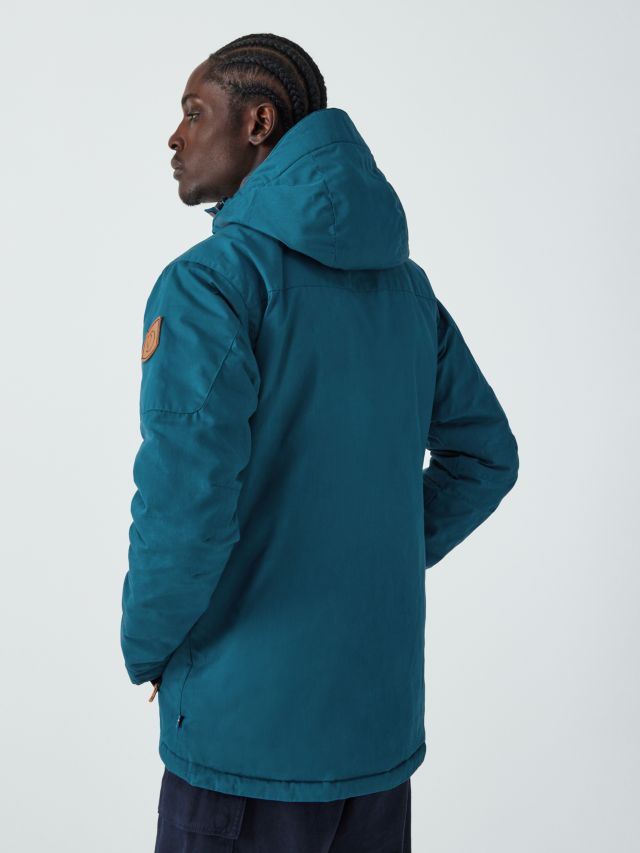 Teal sales down jacket