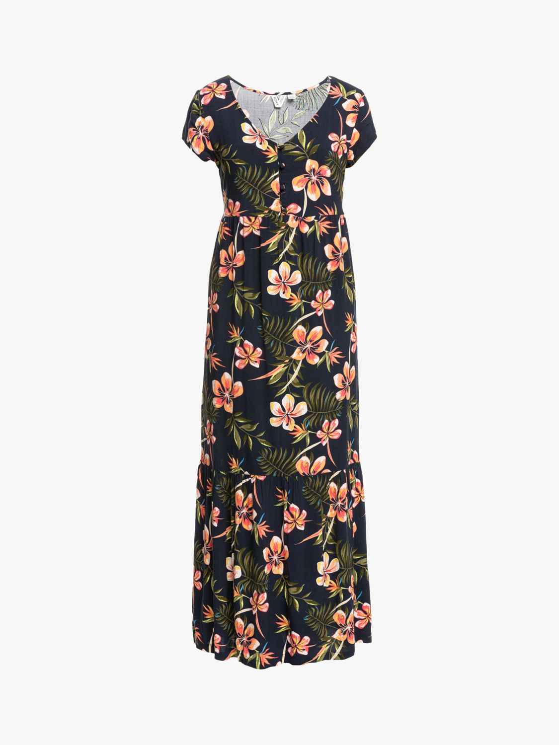 Roxy Popular Song Maxi Dress, Navy/Multi