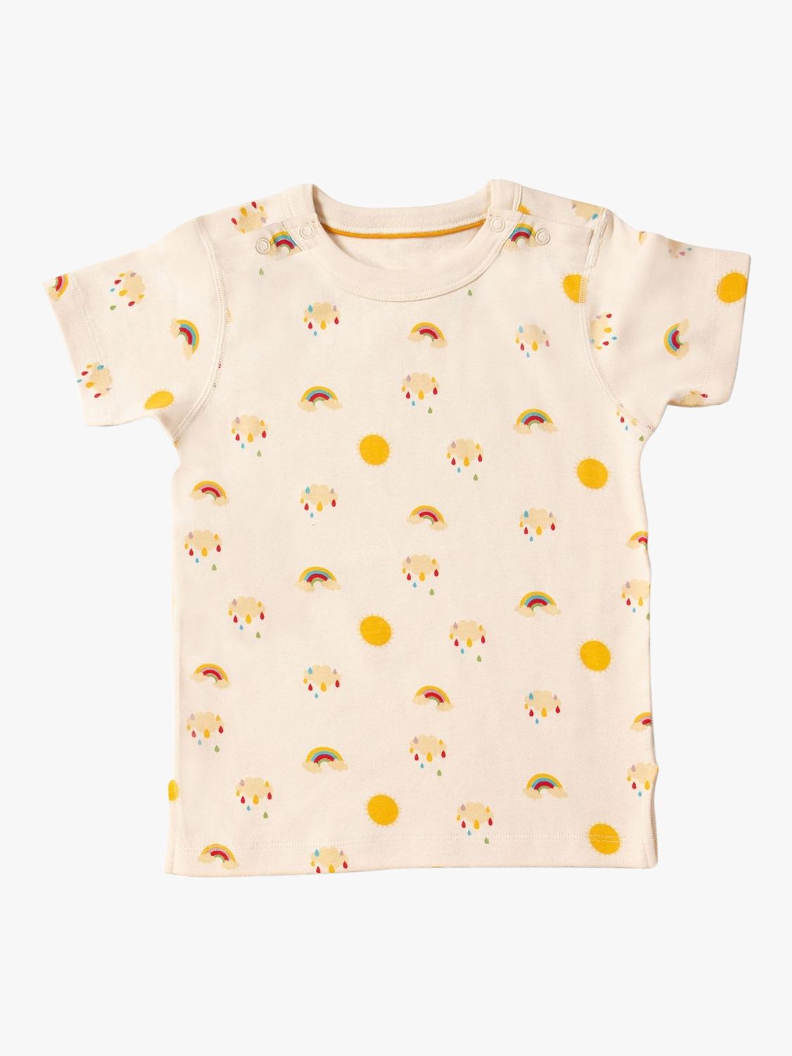 Little Green Radicals Kids' Adaptive Organic Cotton Sunshine & Rainbow ...