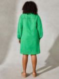 Live Unlimited Curve Broderie Shirt Dress, Green