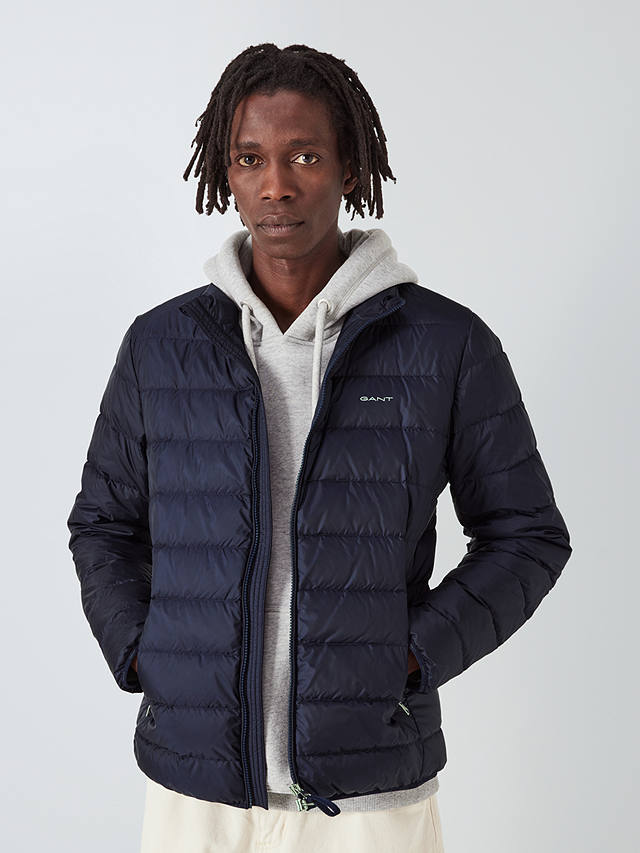 GANT Light Down Quilted Jacket, 433 Evening Blue