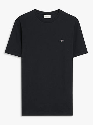 GANT Regular Shield Short Sleeve T-Shirt, 005 Black