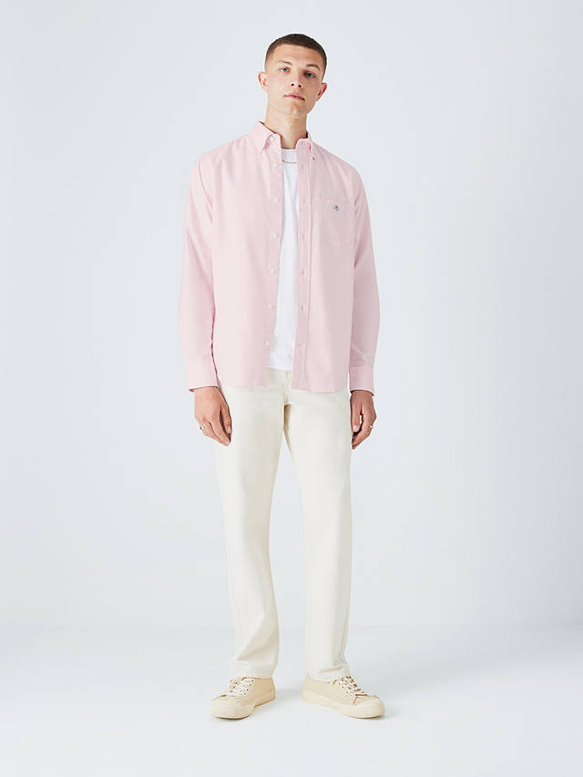GANT Regular Fit Oxford Shirt, Light Pink