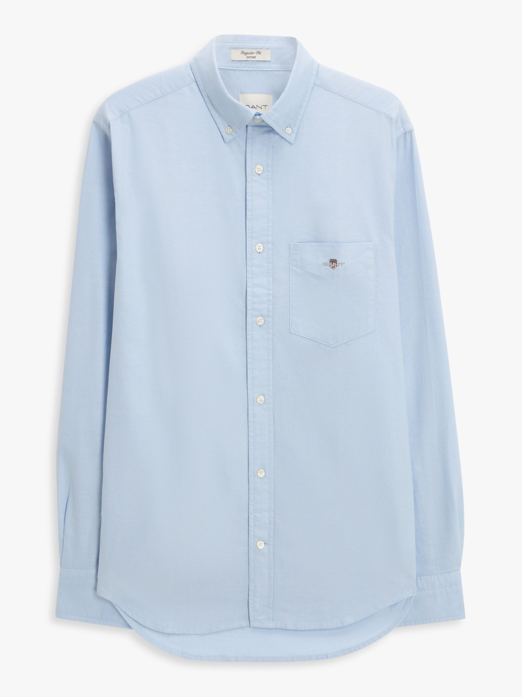 GANT Regular Fit Oxford Shirt, Light Blue, S