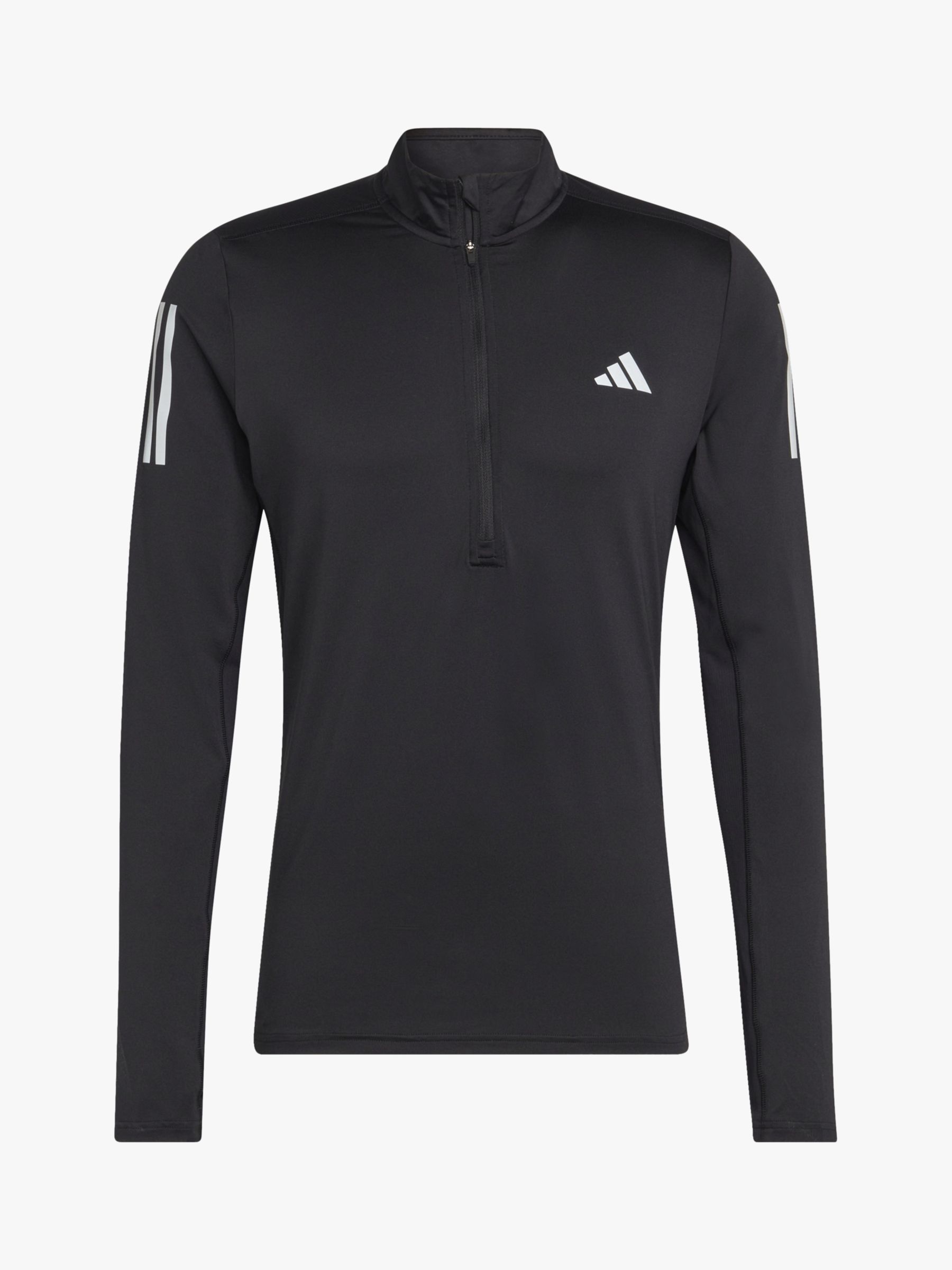 adidas Techfit COLD.RDY 1/4 Zip Long Sleeve Training Top, Wonder Silver at  John Lewis & Partners