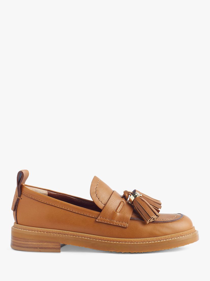 See By Chloé Skiye Leather Tassle Loafers, Tan