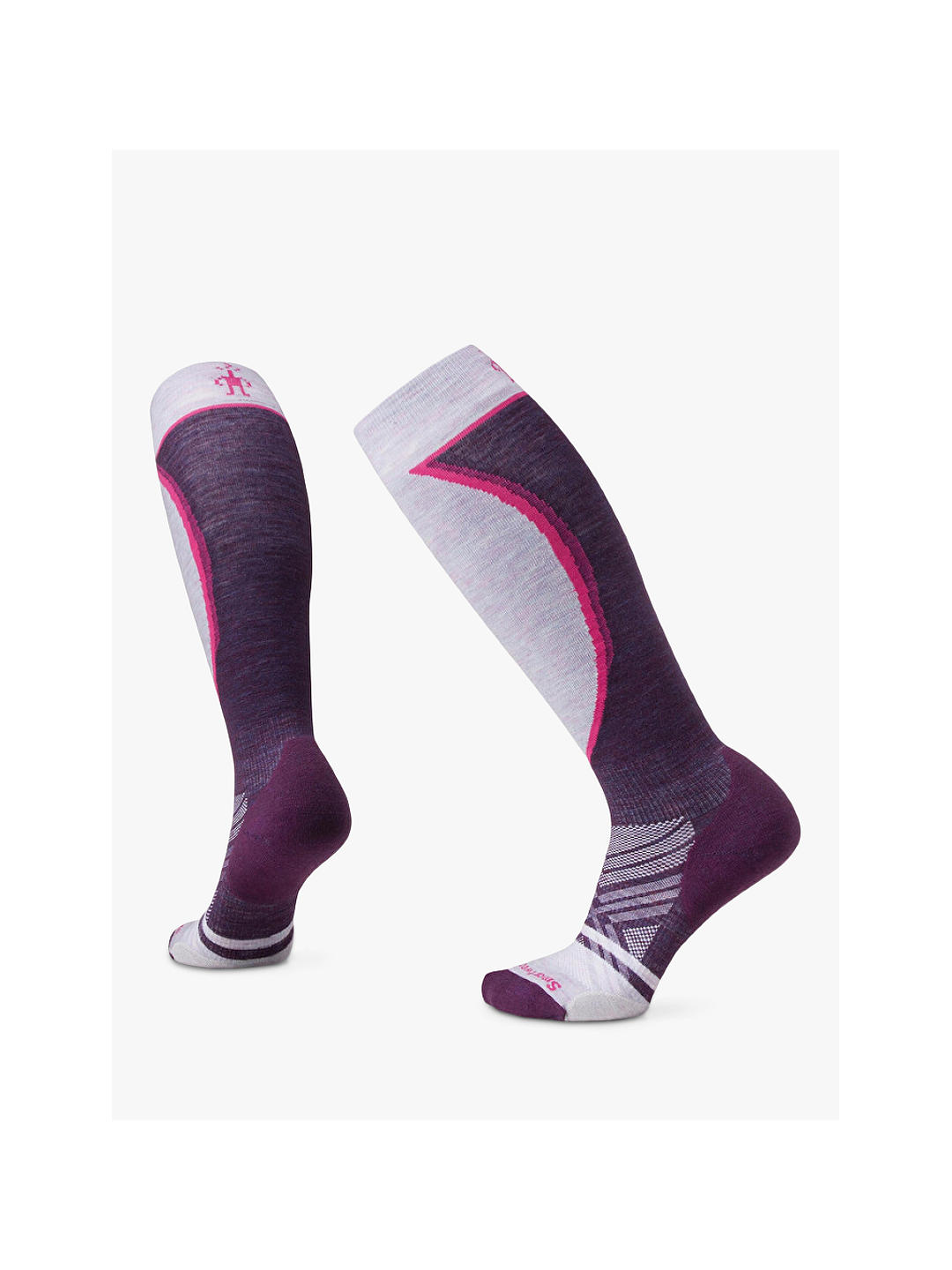SmartWool Women's Ski Targeted Cushion Socks, Purple Iris