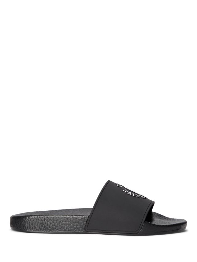 Black hotsell polo slides