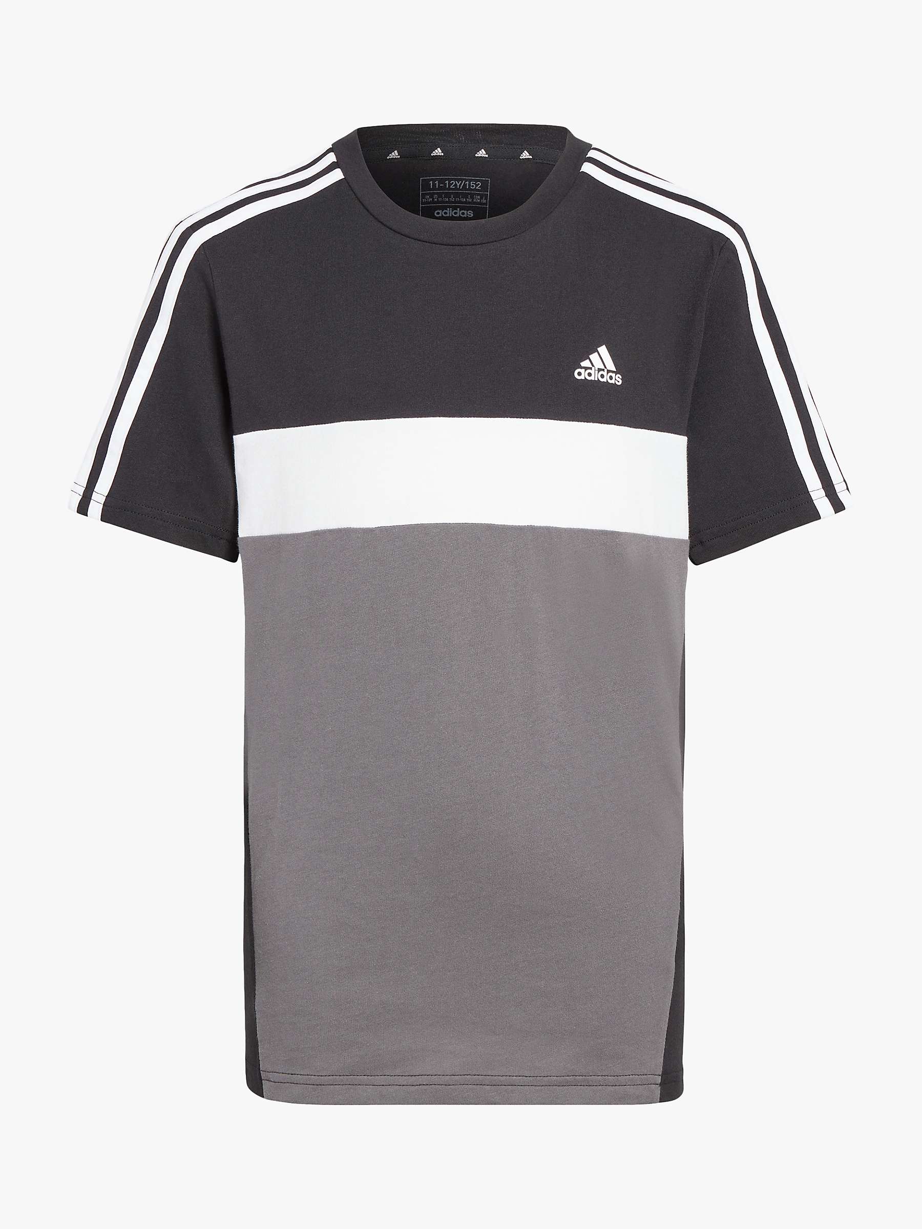 Buy adidas Kids' 3-Stripe TIB T-Shirt Online at johnlewis.com