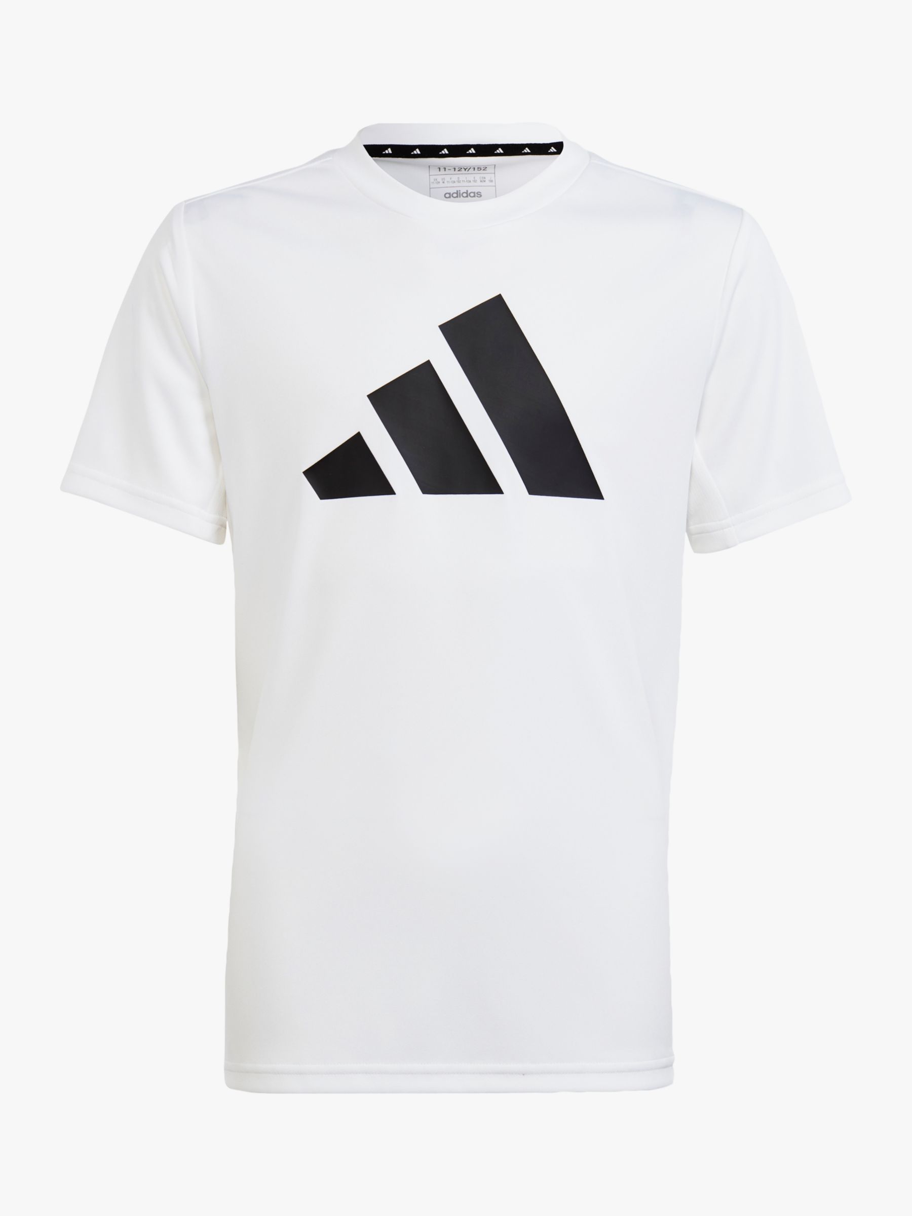adidas Kids' Training Essentials AEROREADY T-Shirt, White at John Lewis ...