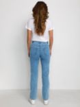 KAFFE Vicky Straight Leg Jeans, Blue Washed Denim