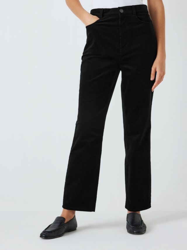 Black 2024 corduroy trousers