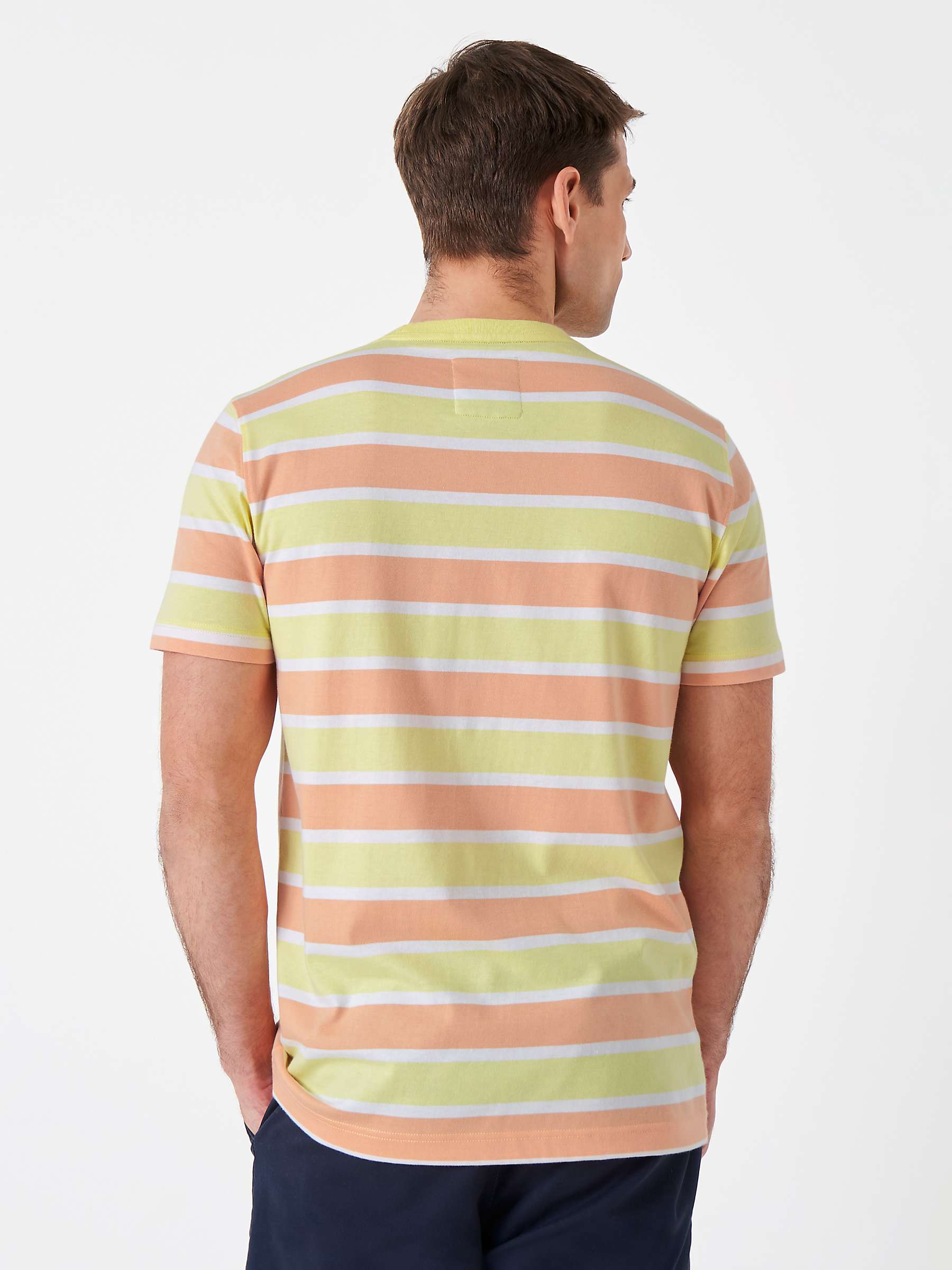Buy Crew Clothing Haxby Stripe Cotton T-Shirt Online at johnlewis.com