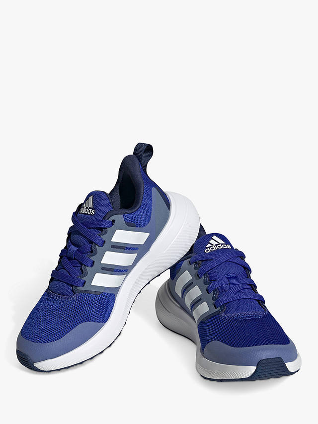 adidas Kids' Fortarun 2.0 Lace Up Trainers, Lucid Blue