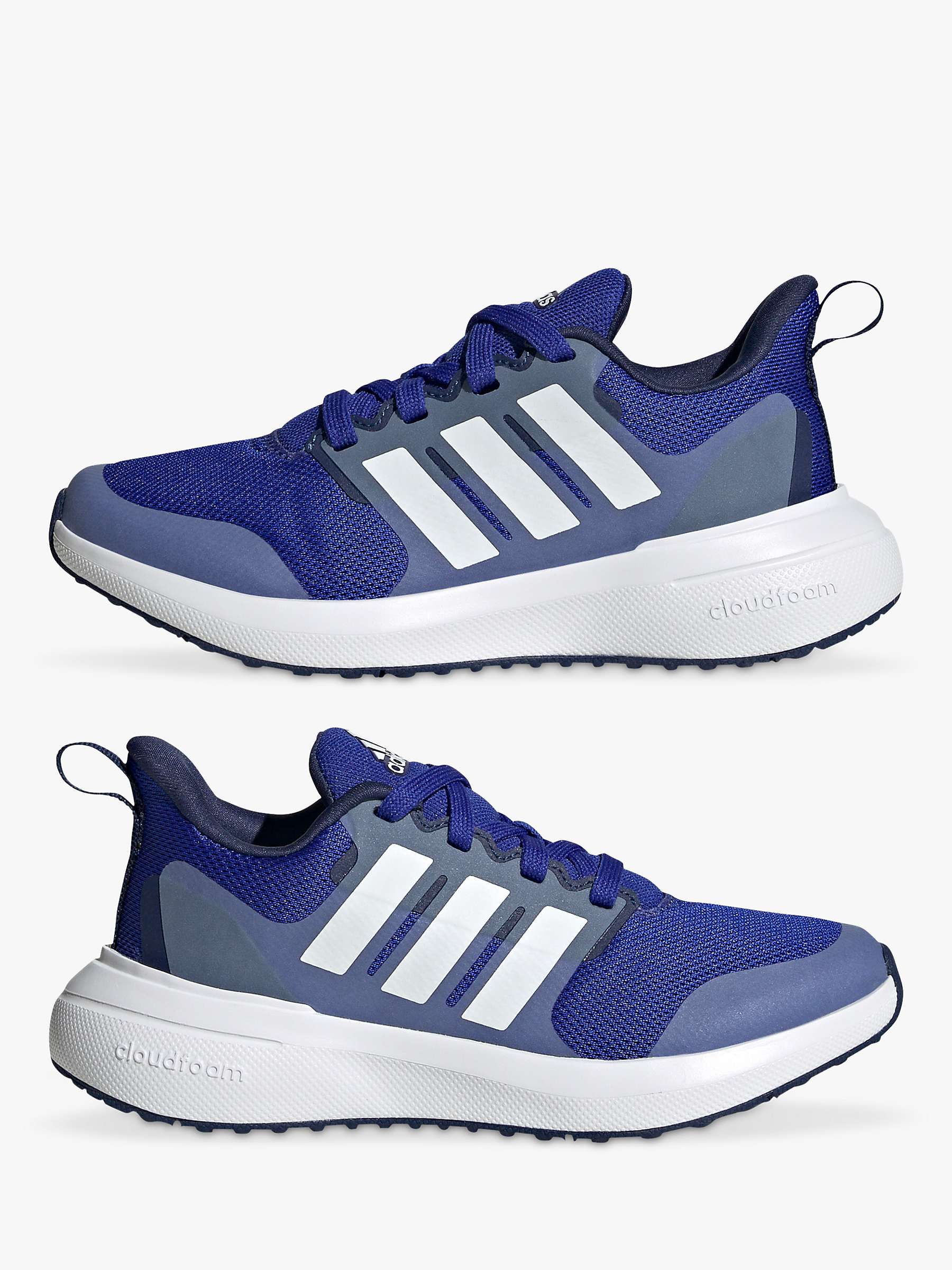 Buy adidas Kids' Fortarun 2.0 Lace Up Trainers Online at johnlewis.com
