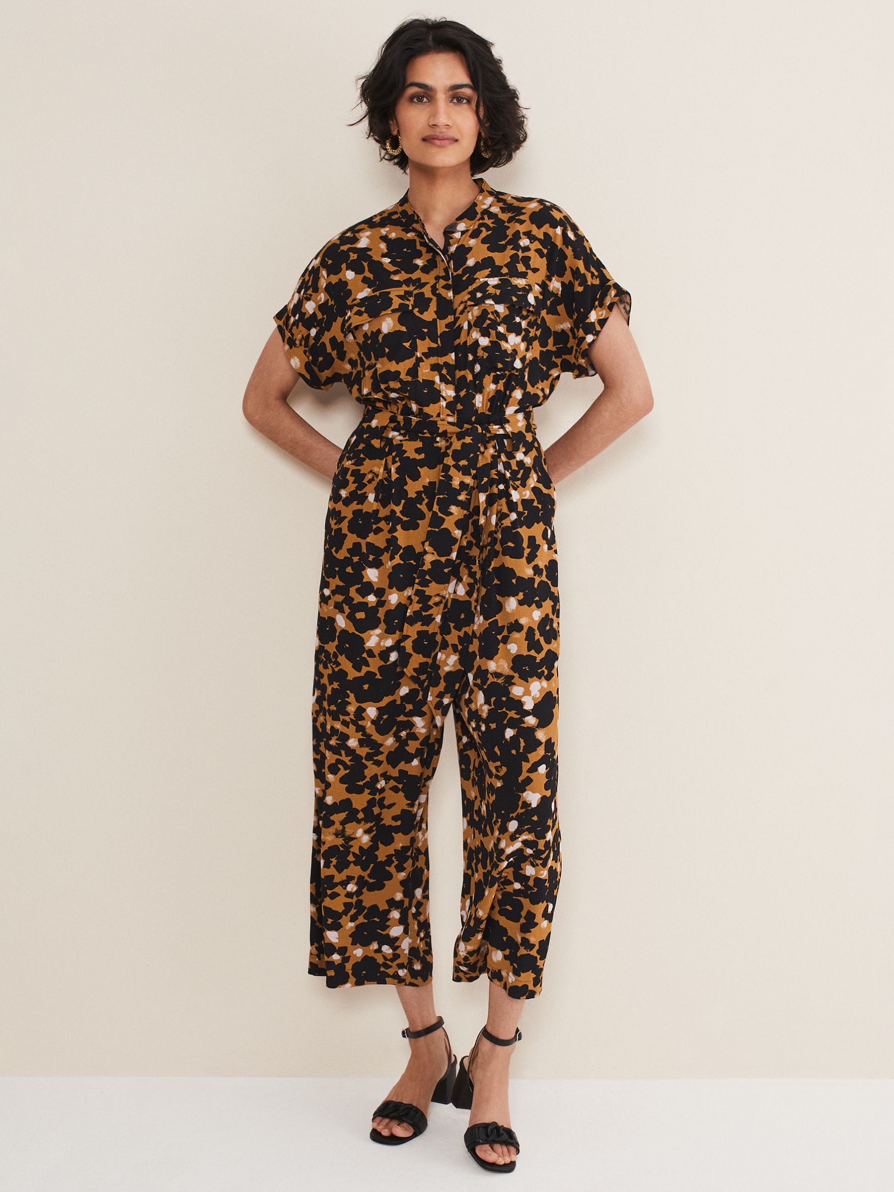 Phase Eight Nell Jumpsuit, Multi at John Lewis & Partners