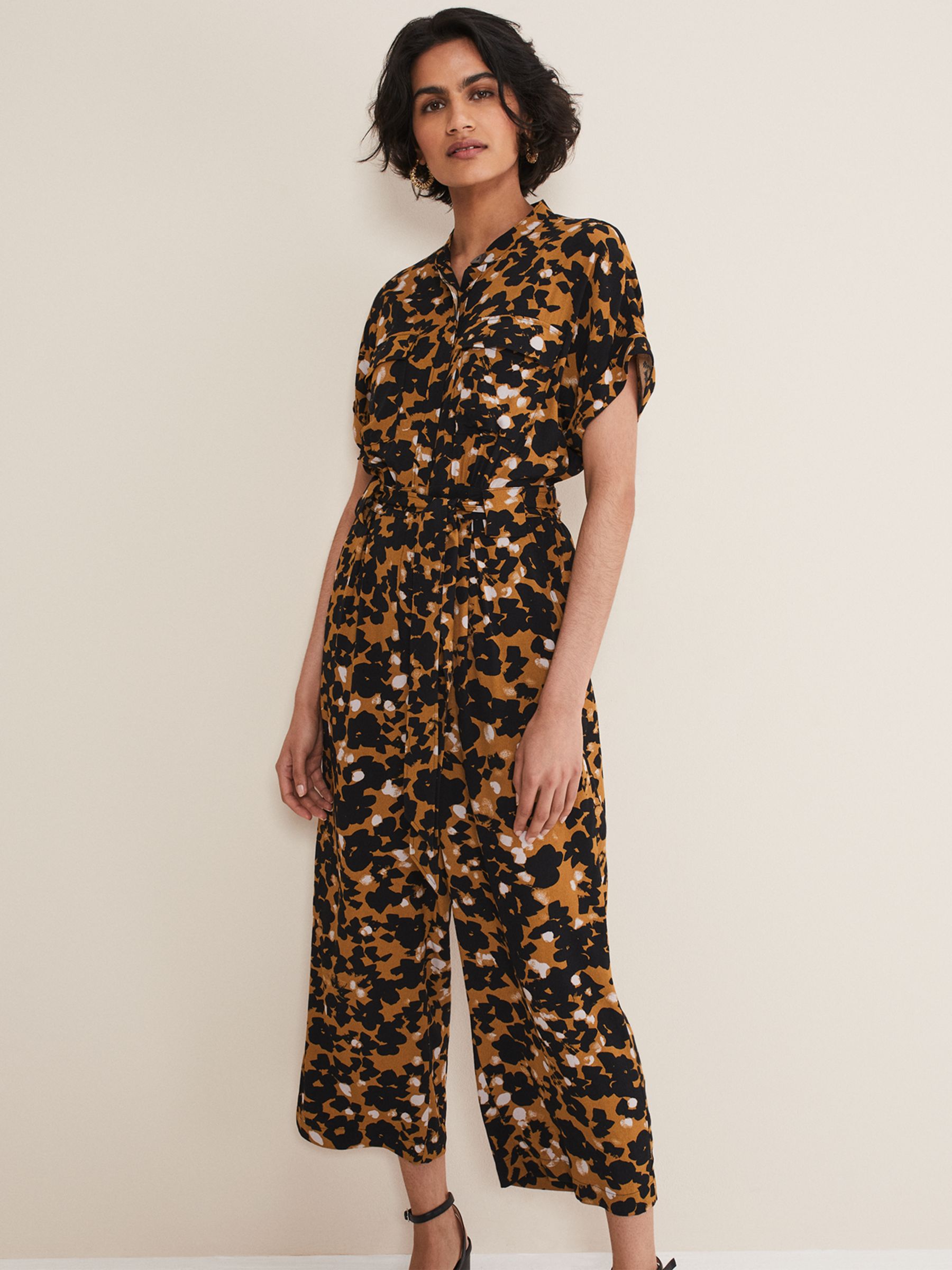 Phase Eight Nell Jumpsuit, Multi at John Lewis & Partners