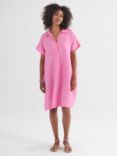 NRBY Shelly Linen Dress, Cherry Pink
