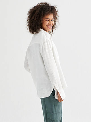 NRBY Elouise Relaxed Shirt, White