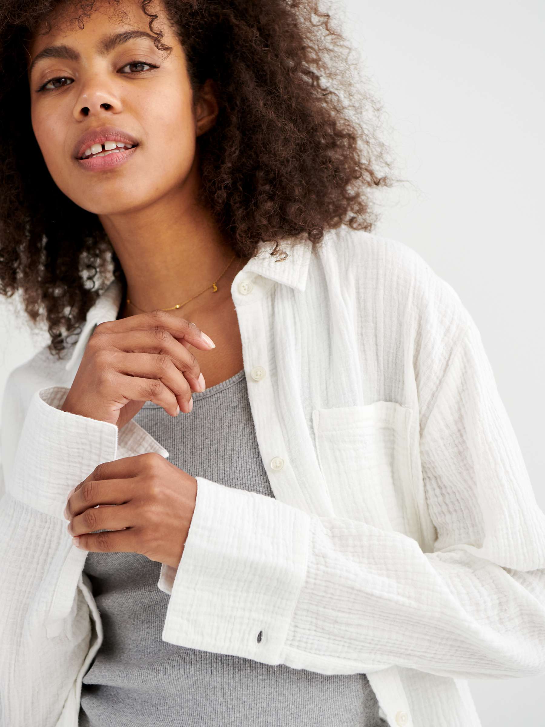 Buy NRBY Elouise Relaxed Shirt Online at johnlewis.com