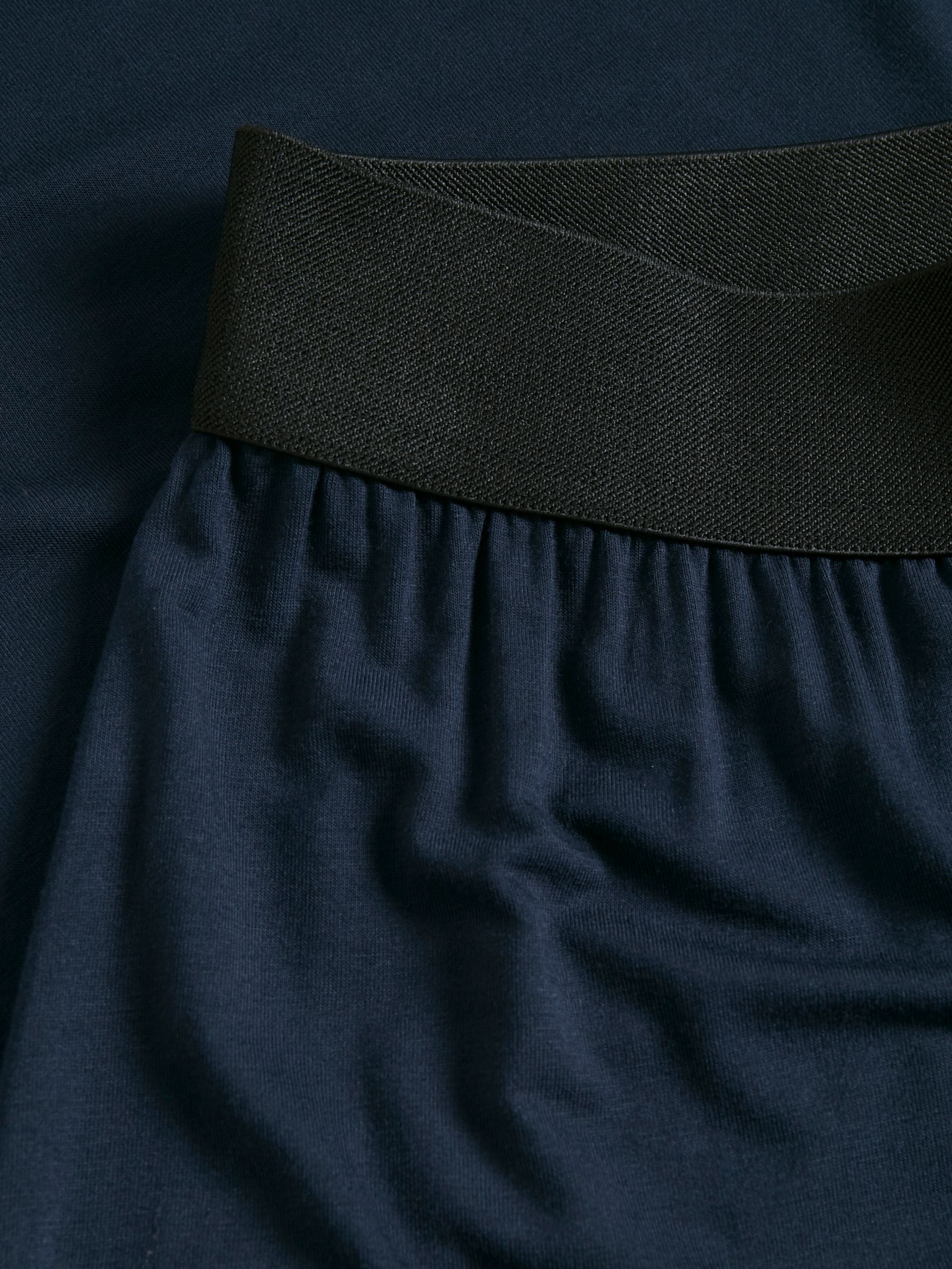 Buy KAFFE Wille Jersey Skirt, Midnight Marine Online at johnlewis.com