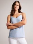 Ted Baker Andreno Scallop Trim Cami Top, Baby-blue