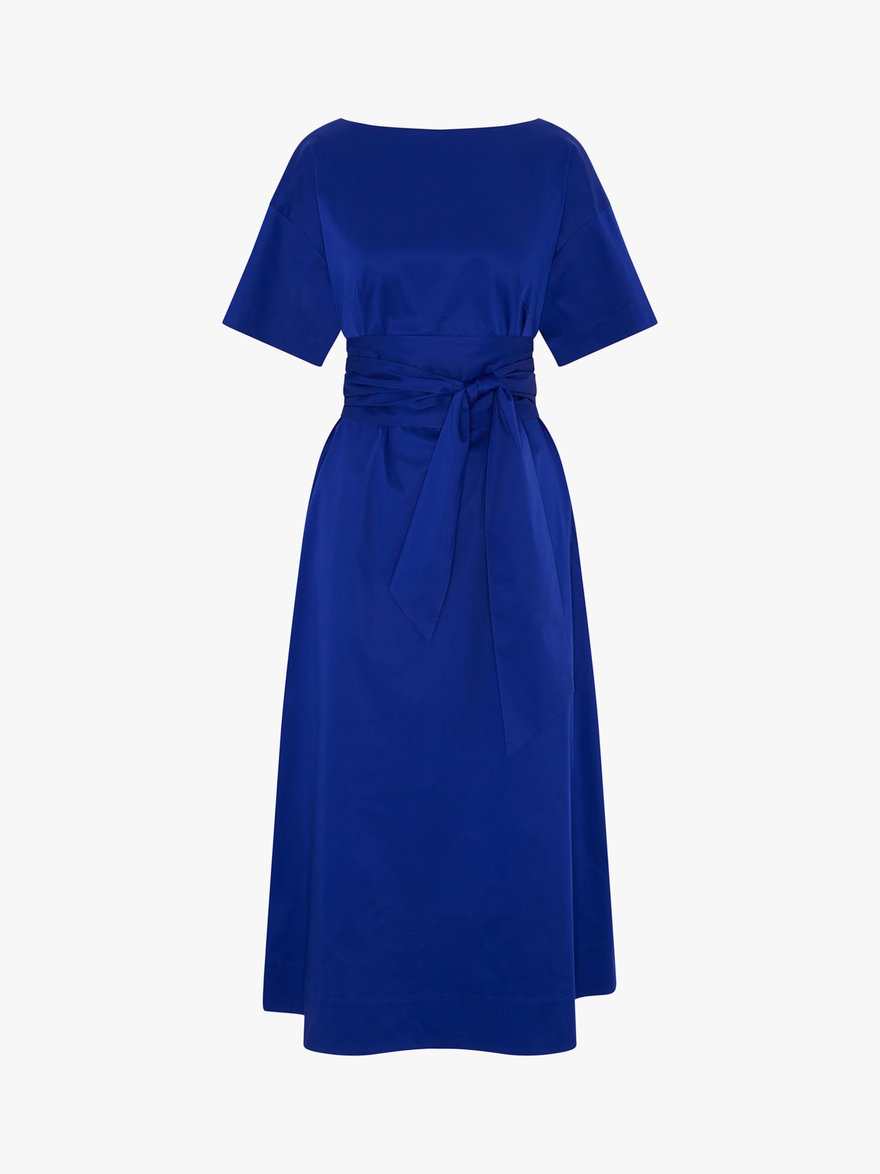 Jasper Conran London Bonne A-Line Swing Dress, Blue at John Lewis ...